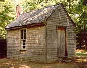 Replica of Thoreau's cabin