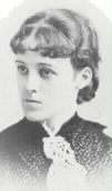 Edith Wharton at about 18 years of age